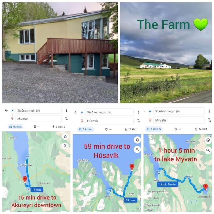 Þorsmoerk Farm 12 Min From Akureyri Daire Svalbarthseyri Dış mekan fotoğraf